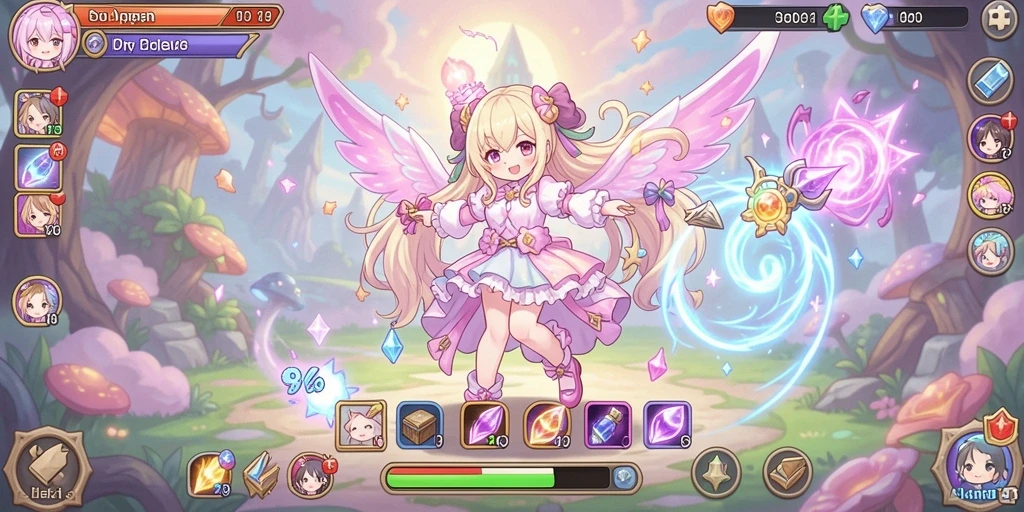 Tampilan awal game 555F yang menarik.