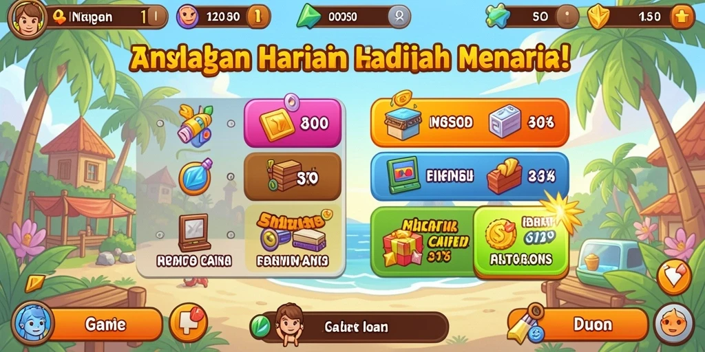 Tampilan antarmuka aplikasi yang menarik dan mudah digunakan.