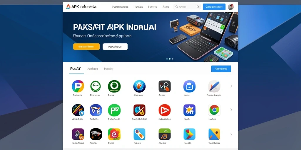 Tampilan awal yang menarik dan user-friendly
