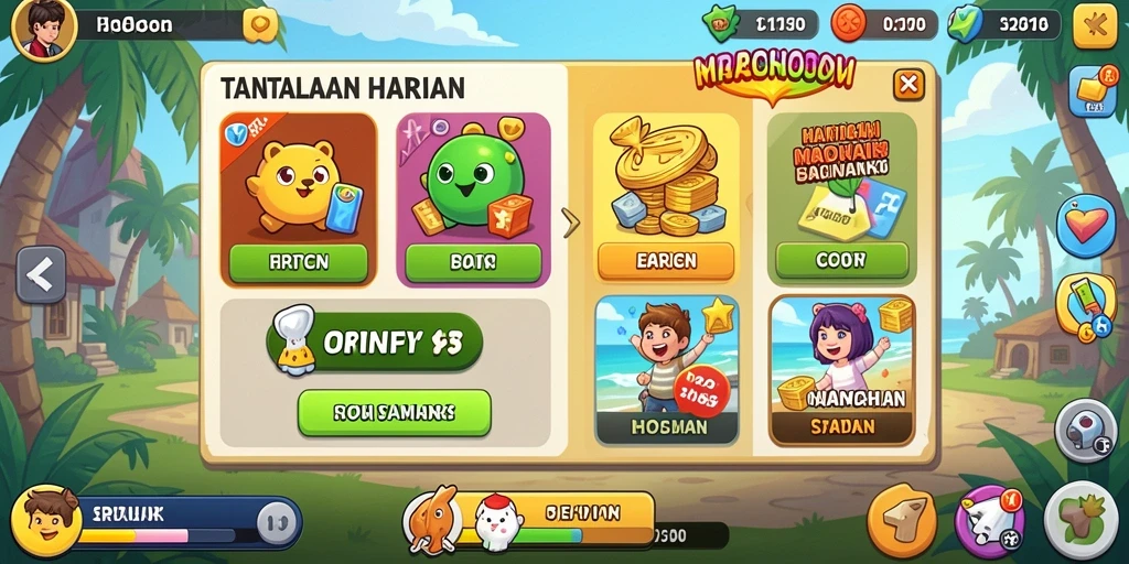 Tampilan antarmuka yang ramah pengguna dan menarik.