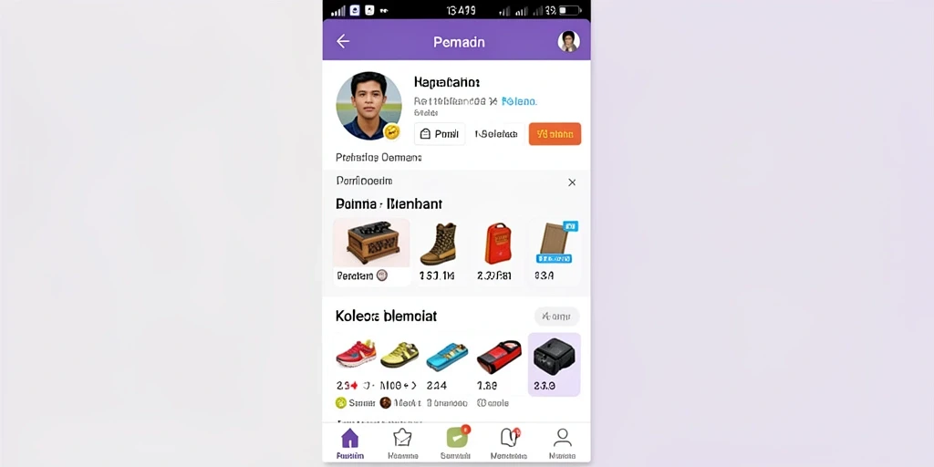 Tampilan antarmuka yang mudah digunakan.
