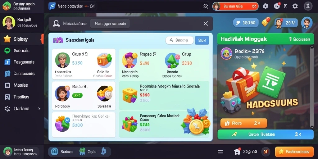 Tampilan antarmuka yang user-friendly.