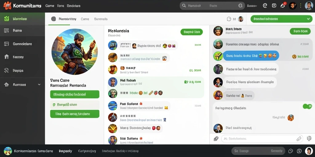 Antarmuka utama SOBATGAMING yang menarik dan modern.