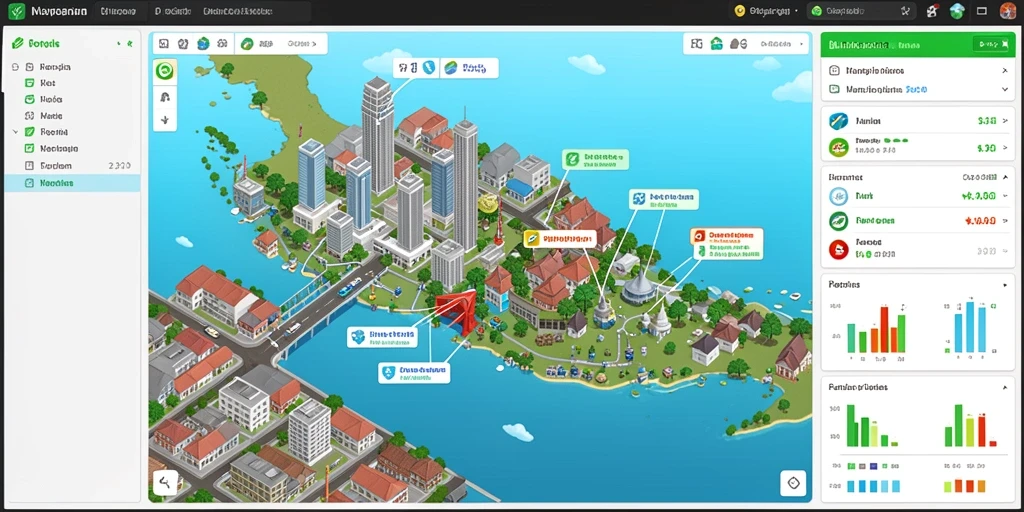 Tampilan antarmuka yang modern dan menarik.