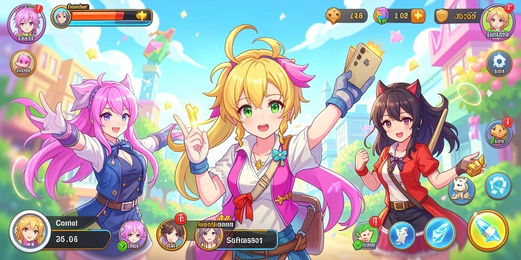 Tampilan karakter utama dalam game SVIP2.