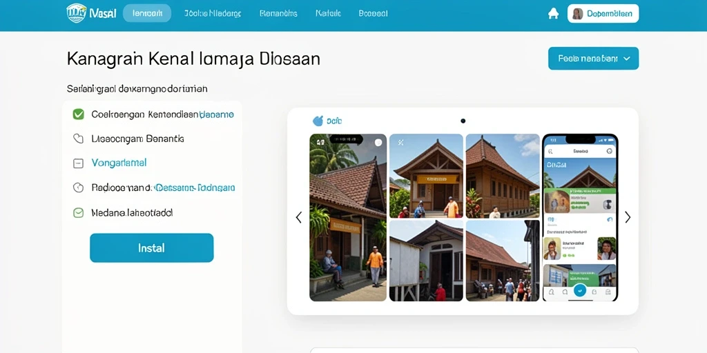 Tampilan antarmuka yang intuitif dan user-friendly.