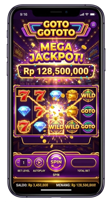 Cuplikan layar menu unduhan gototo untuk perangkat Android